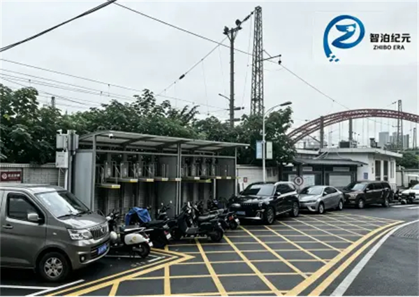深圳罗湖笋岗村启用两轮电动车立体停车库 智泊纪元解决难题